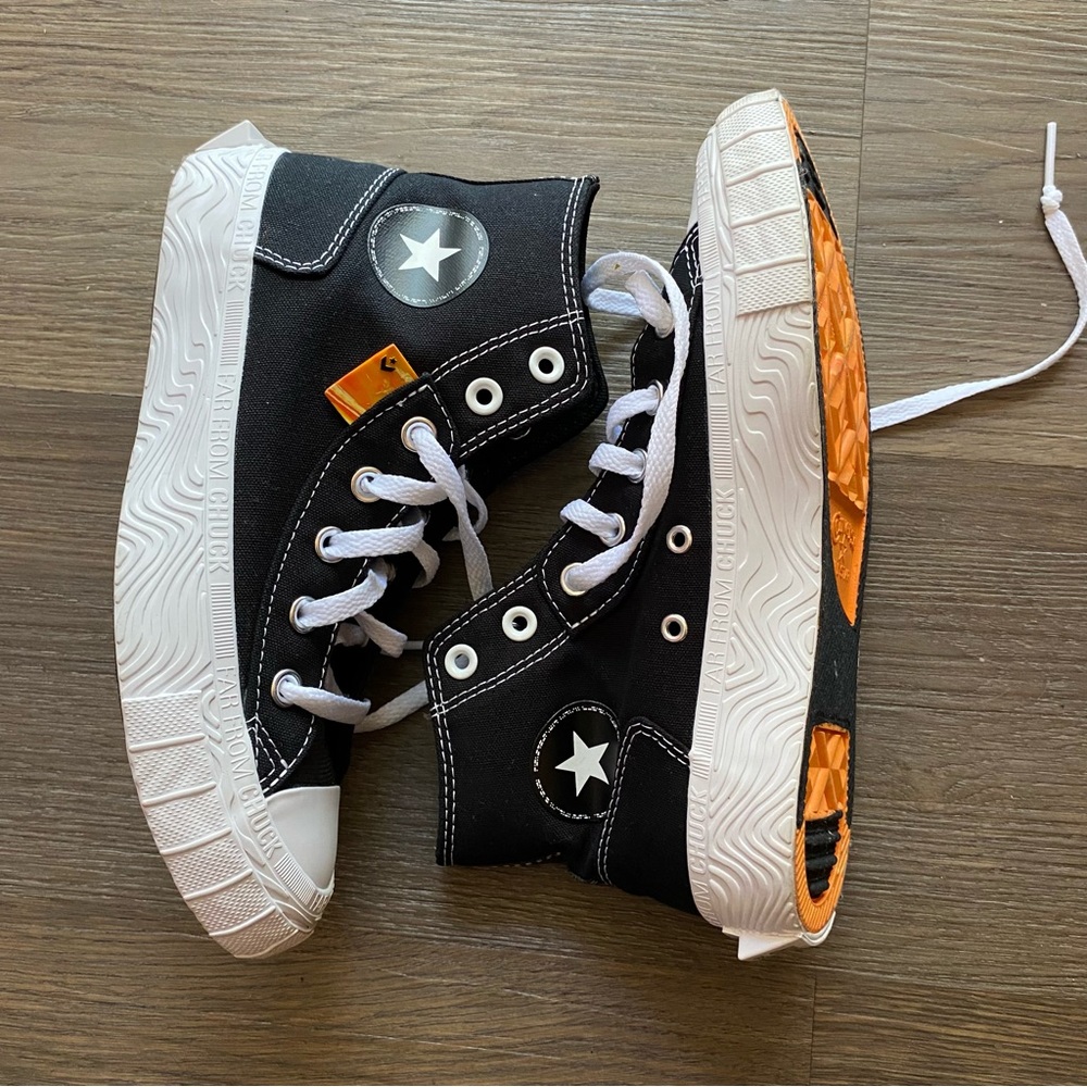 Converse Kids Black and White High-Tops